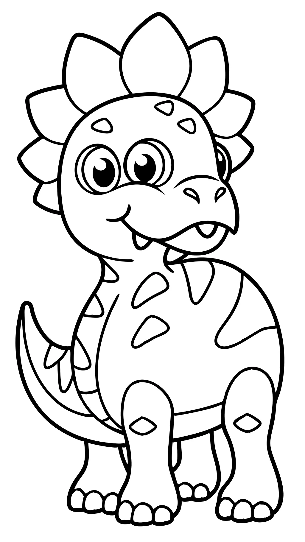 free dinosaur printable coloring pages